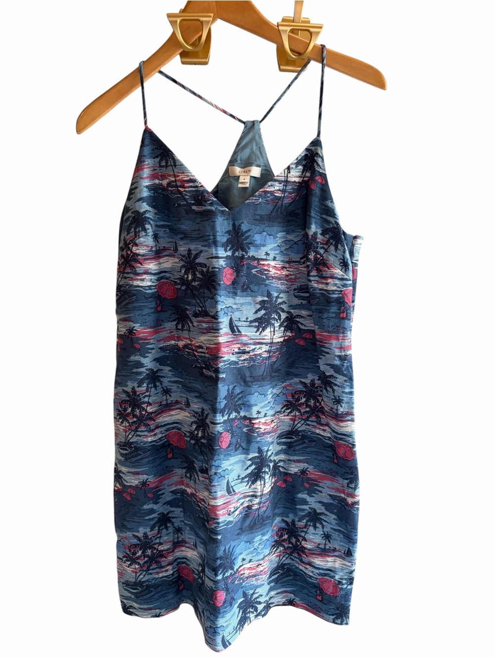 J Crew Carrie Dress Hawaiian Sunset 6 - Picture 3 of 9